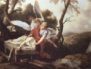 Laurent de la Hyre Abraham Sacrificing Isaac oil